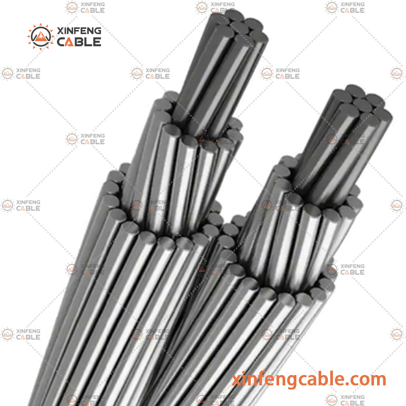 ACSR Conductor Power Transmission Aluminum and Steel Durability Conductivity Aluminum Conductor Steel Reinforced
