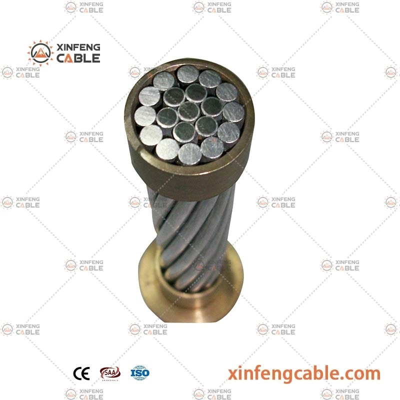 ACSR Mink 60mm² 6/3.66+1/3.66 Aluminum Wire/Zinc Coated Steel Wires ACSR