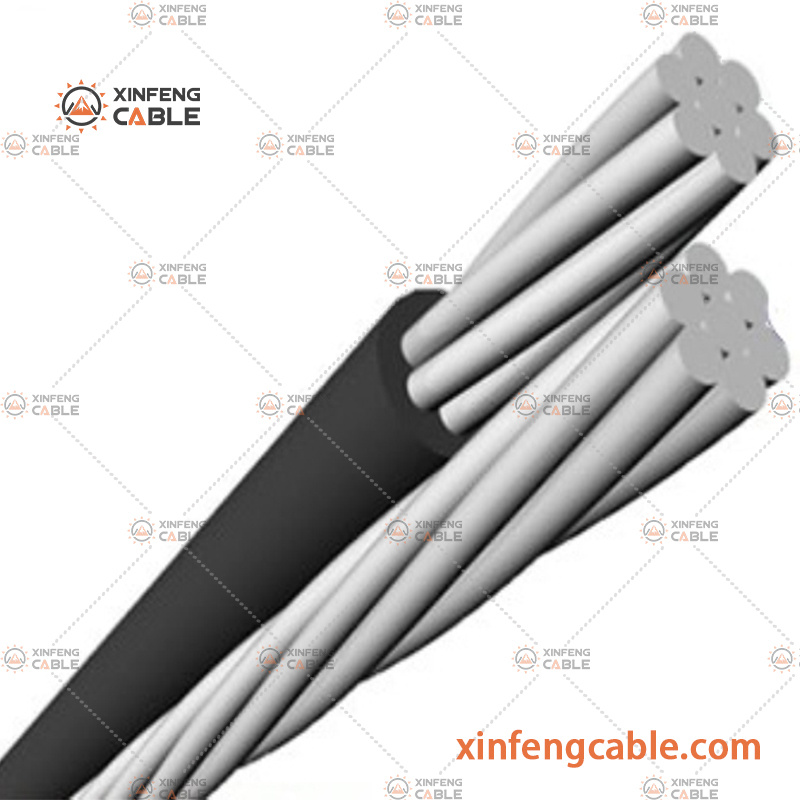ASTM Standard Duplex Triplex Quadruplex Service Drop Cable Aluminum ABC Cable