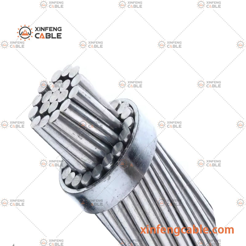 Aluminum AAC AAAC Hard Drawn Standard Bare Steel Reinforced Overhead ACSR Conductor