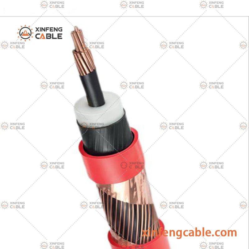 Aluminum Copper Conductor Medium Voltage Armoured XLPE/PVC Insulated Power Cable