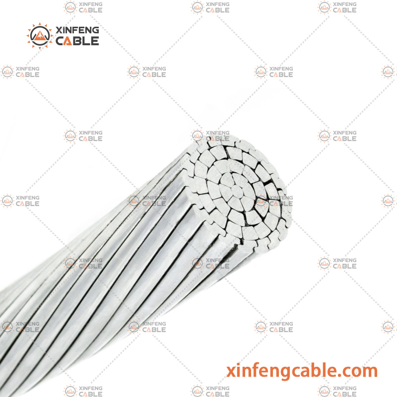 Conducteur nu norme ASTM Cattail 750AWG AAC ligne de transmission aérienne