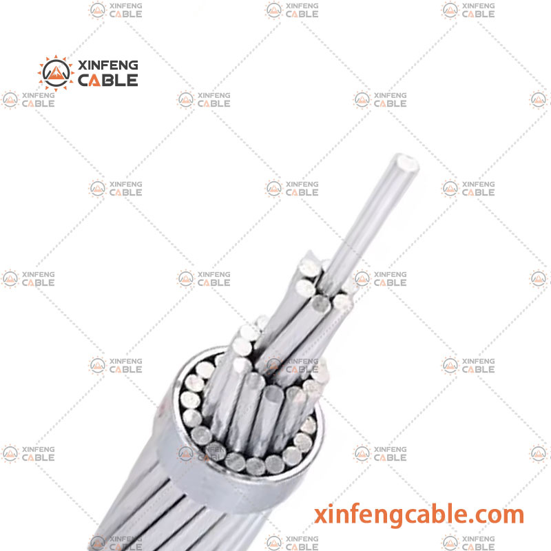 Conducteur nu en aluminium, conducteur en aluminium renforcé d′acier AAC AAAC ACSR 240/32