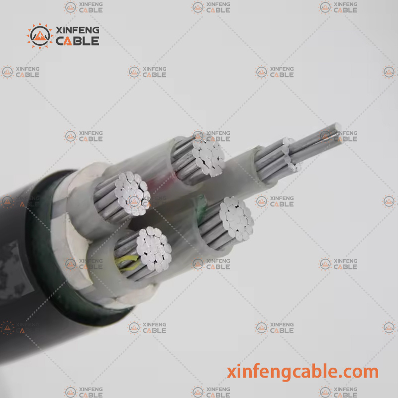 Copper 10mm 16mm 25mm 35mm 50mm 70mm 95mm 120mm 150mm 185mm 240mm 300mm XLPE 4 Core Armoured Cable