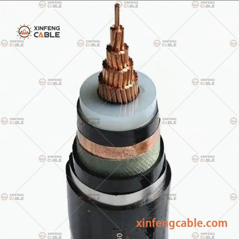 Copper Conductor XLPE Insulated Armoured Outdoor Energy Power Cable LSZH Cable
