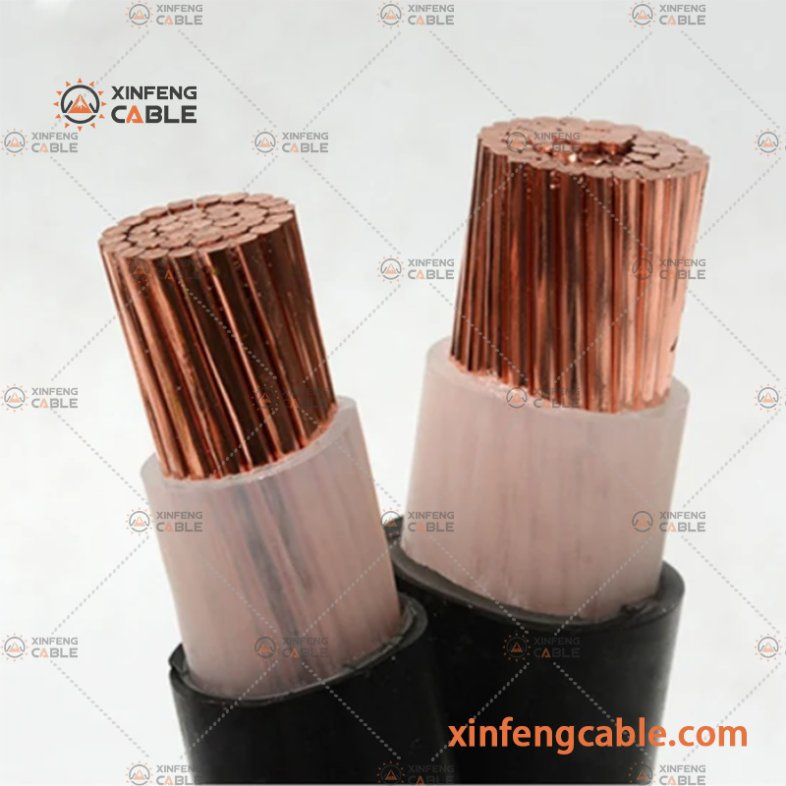 Copper Conductor XLPE Insulated Steel Tape Sta Armored PVC Sheahthed Power Cable