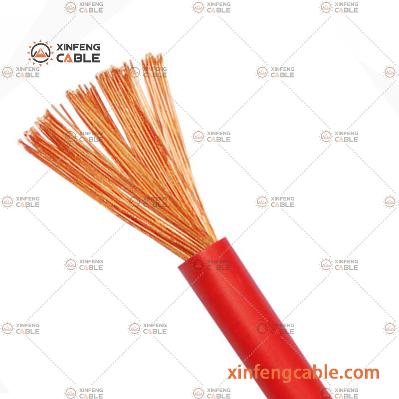 Fil de cuivre 0.5-16mm2 Câblage domestique Électrique Câble flexible isolé en PVC
