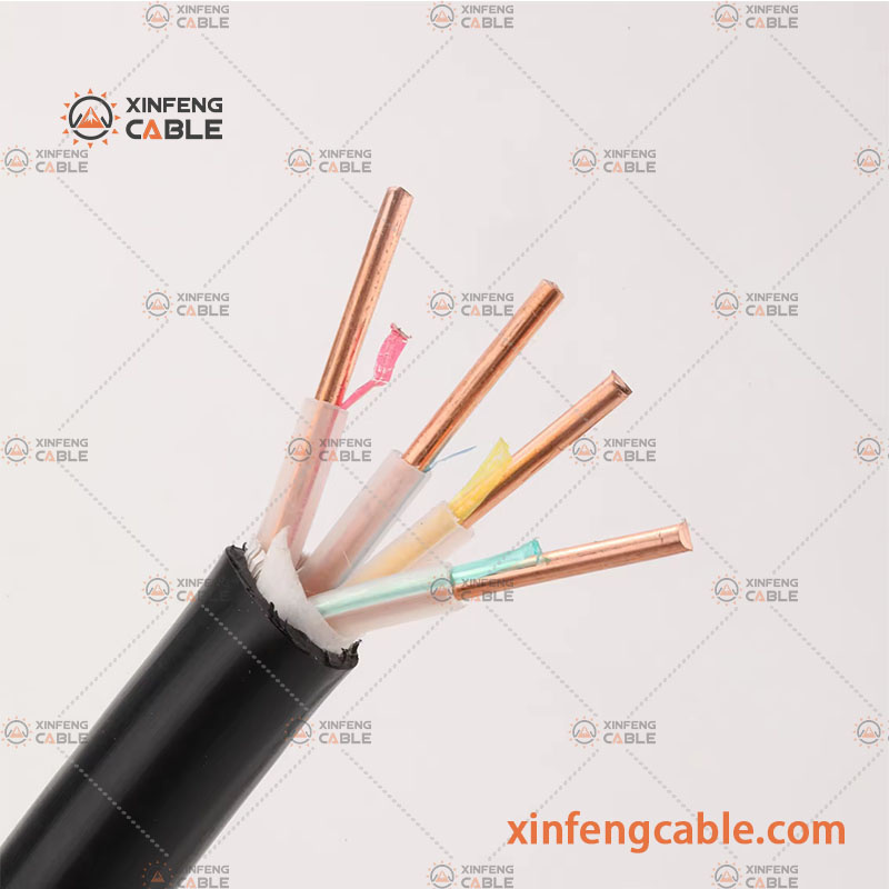 Customizable XLPE Insulation Low Voltage Power Cable Copper Conductor