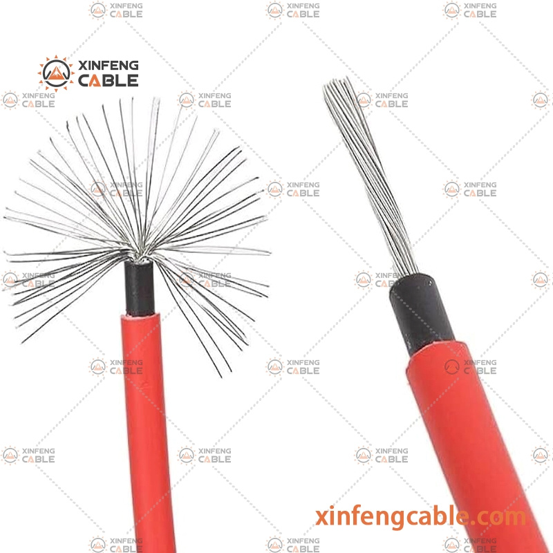 DC PV Wiring Solar Power Cables 4mm2 6mm2 for Panel Solar System