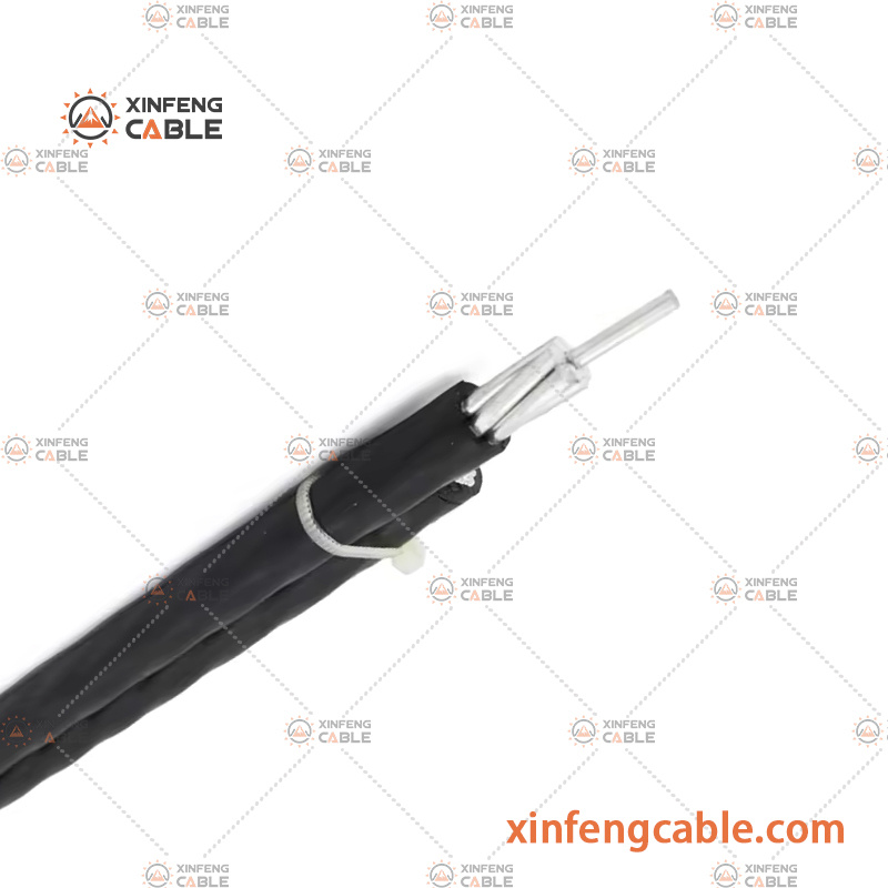 Duplex Triplex Quadruplex Service Drop AWG#6 Shepherd Overhead ABC Aerial Bundled Cable