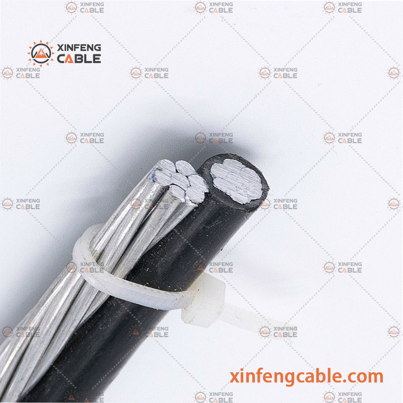 Duplex/Triplex/Quadruplex Service Drop/Urd/ABC Wire Quadruplex Aerial Bundle Cable