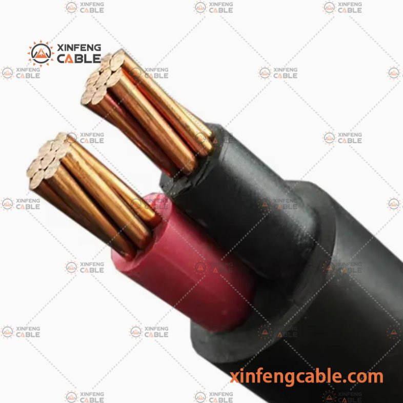 Factory Price French Type U1000 R2V RO2V Rvfv 3 4 5 Core XLPE Insulated Power Copper Electrical Power Cable