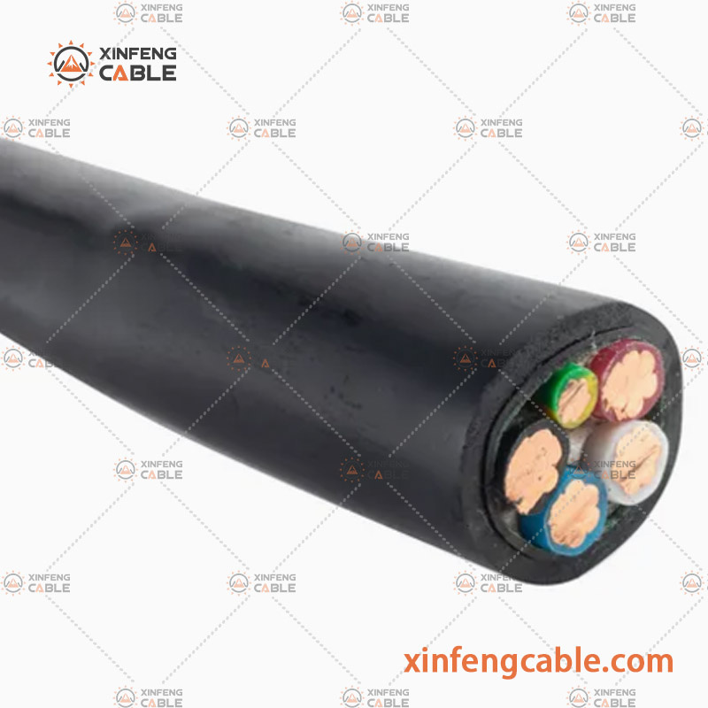 Factory Price U1000 R2V RO2V Rvfv 3 4 5 Core 10mm 16mm 25mm 35mm 50mm 70mm 95mm Cu/XLPE/PVC Rigid Copper Electric Power Installation Cable
