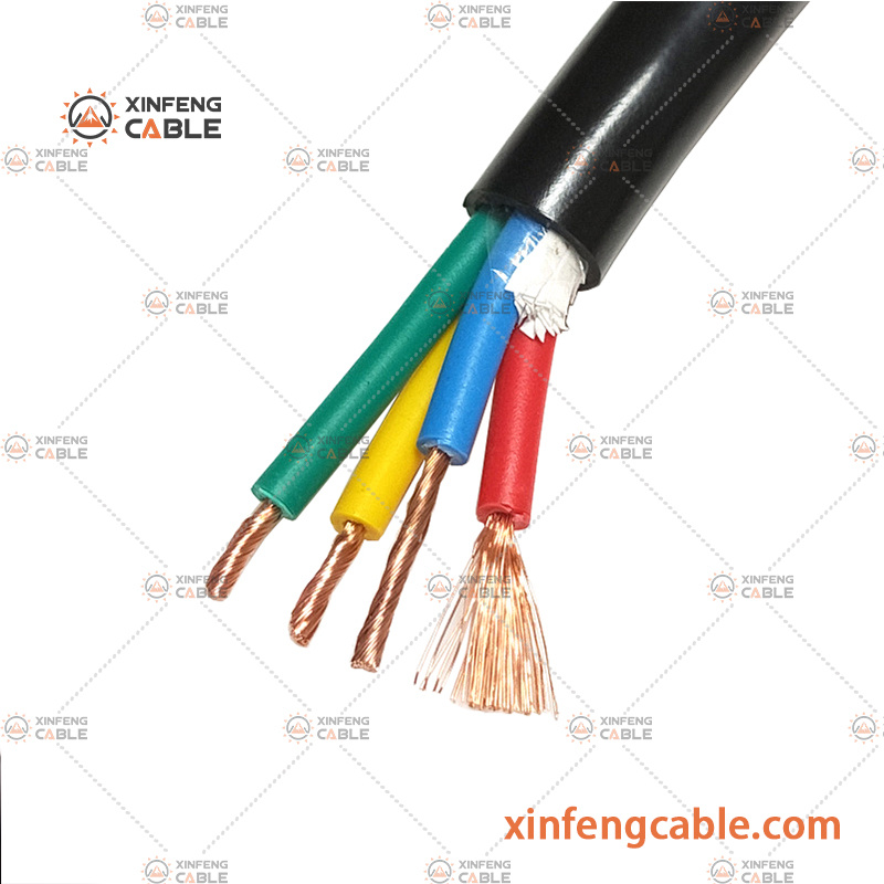Flexible Copper Conductor PVC XLPE Insulated House Wiring Building Electric Power Cable