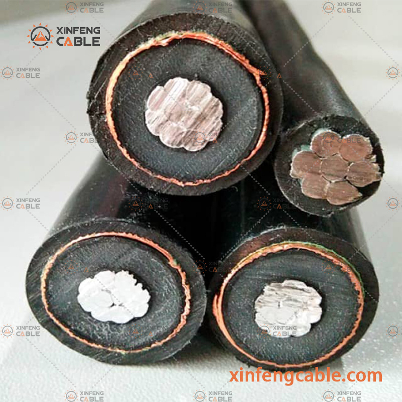 HDPE 3X120 Aluminum Conductor Overhead 3X185 3X150 Mv Medium Voltage ABC Cable