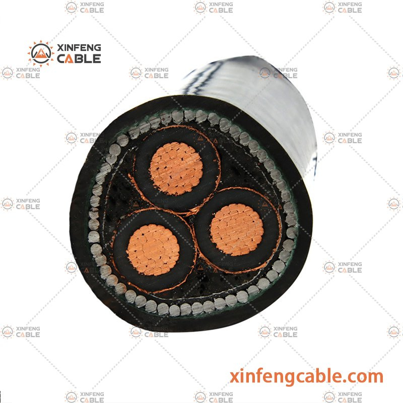 High/Medium Voltage Cable Single Core 3 Core Cu/XLPE/Swa/PVC Shield Power Cable