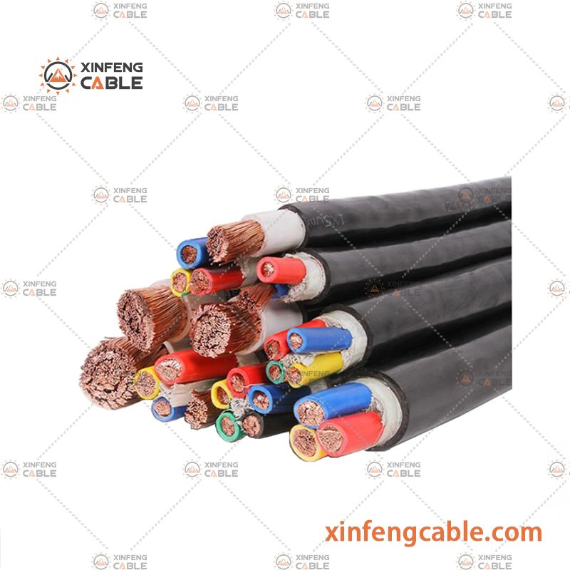High Quality Low Voltage XLPE/PVC Sheathed Multi Cores Flexible Copper Cable Wire