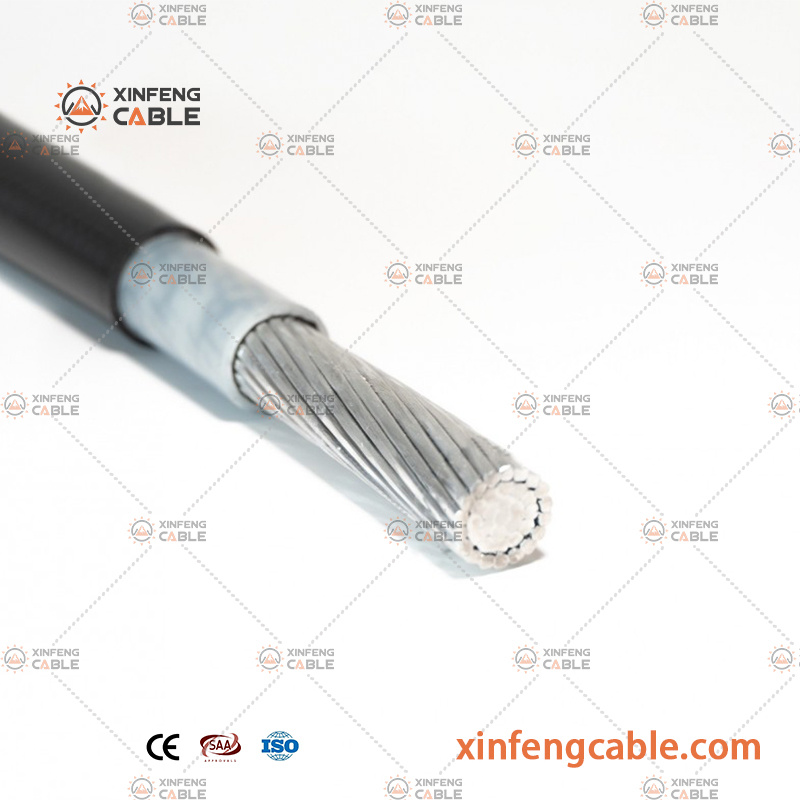 IEC 60502-2 12/20 (24) Kv Al/XLPE/Lat/HDPE 3X1X150 mm2 Torsades Cable