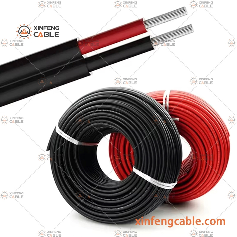 Low Resistance Xlpo 1X4mm2 Single Core Solar PV Panel Cable