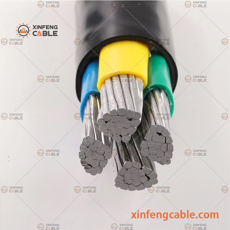 Low Voltage 0.6/1kv Copper/Aluminum Conductor XLPE/PVC Insulated Swa Armoured Electrical Power Cable