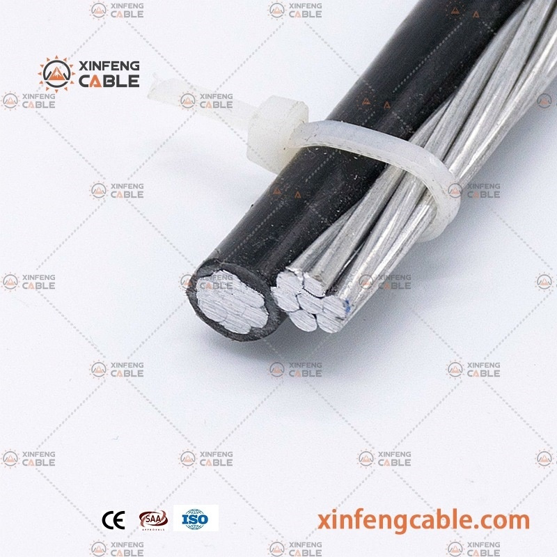 Chine Low Voltage 4 Core ABC Cable Quadruplex Aluminum Overhead Cable fabrication et fournisseur