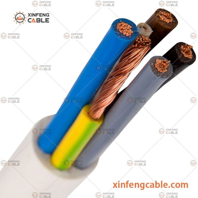 Low Voltage 450V/750V Electrical Wire XLPE/PE Insulated Flexible Copper Wire Cable