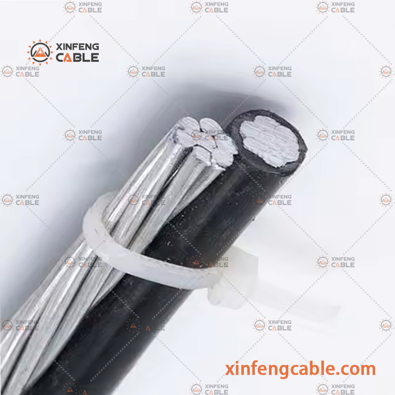 Low Voltage Aerial Overhead Conductor XLPE Insulated Electrical Wire Cable