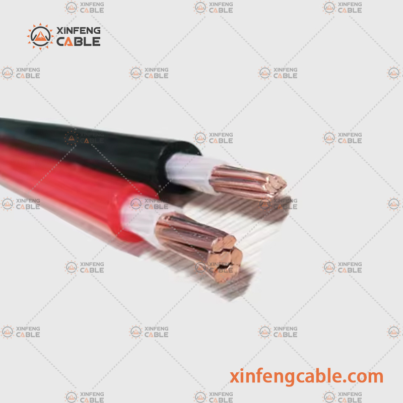 Câble électrique en aluminium basse tension 4X95mm2 4X120mm2 4X240mm2 Al/XLPE/PVC 0.6/1kv Yjlv Nayy Na2xy Câble de puissance