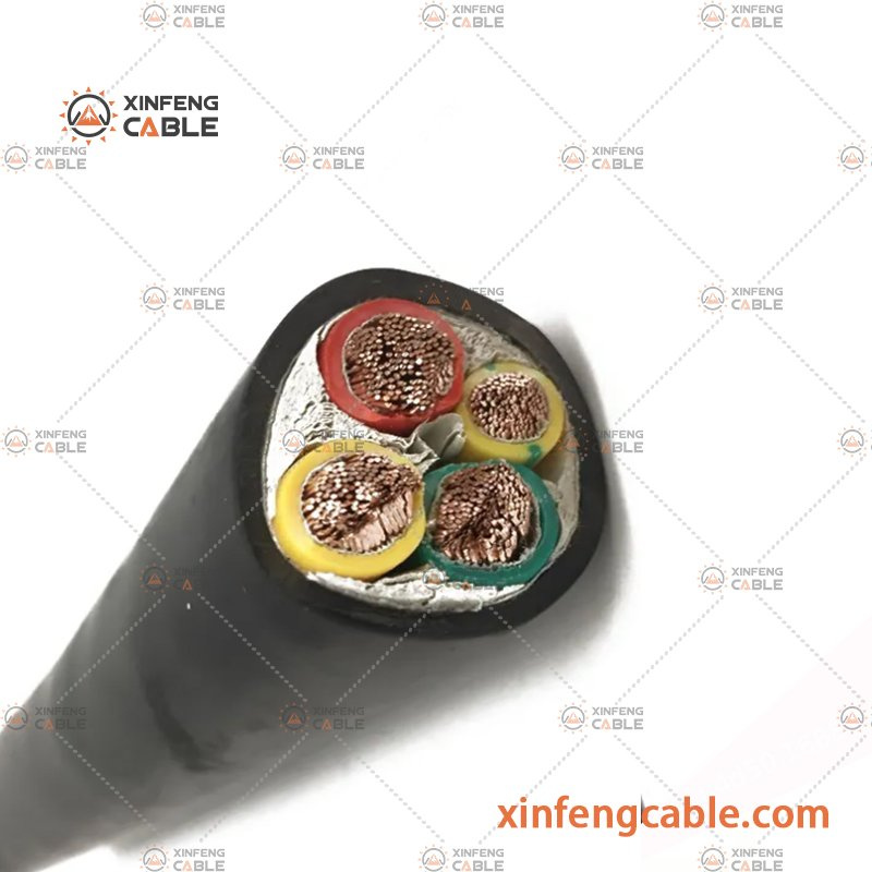 Câble électrique flexible à conducteurs en cuivre à basse tension, multicœurs, isolé en PVC
