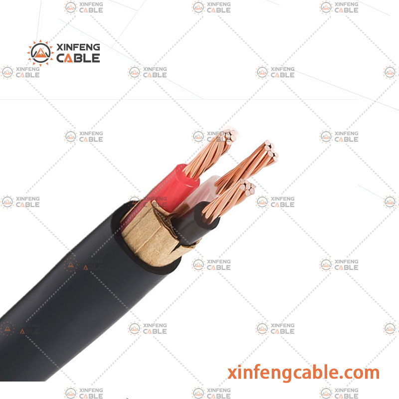 Low Voltage Copper Conductor Underground Electric Wire Power Cable
