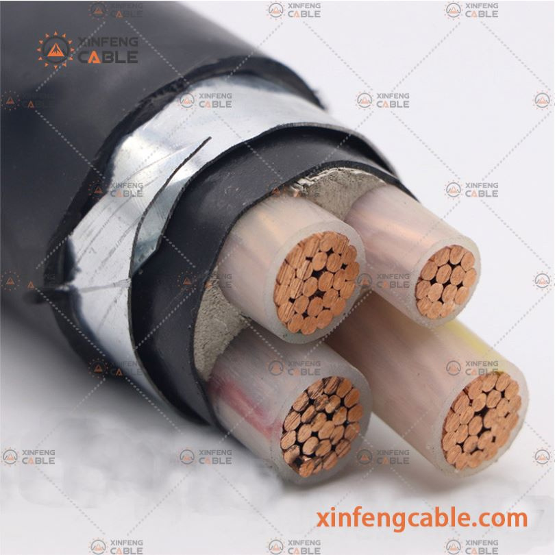 Low Voltage Copper or Aluminum Conductor XLPE Insulated Steel Tape/Wire Armoured Power Cable