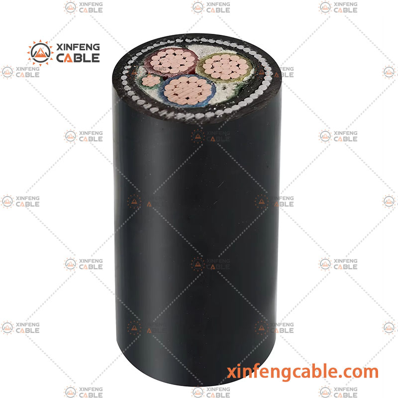 Low Voltage Cu/Al/XLPE/Swa/PVC Copper Aluminium Conductor Steel Wire Armoured Electrical Wire Power Cable