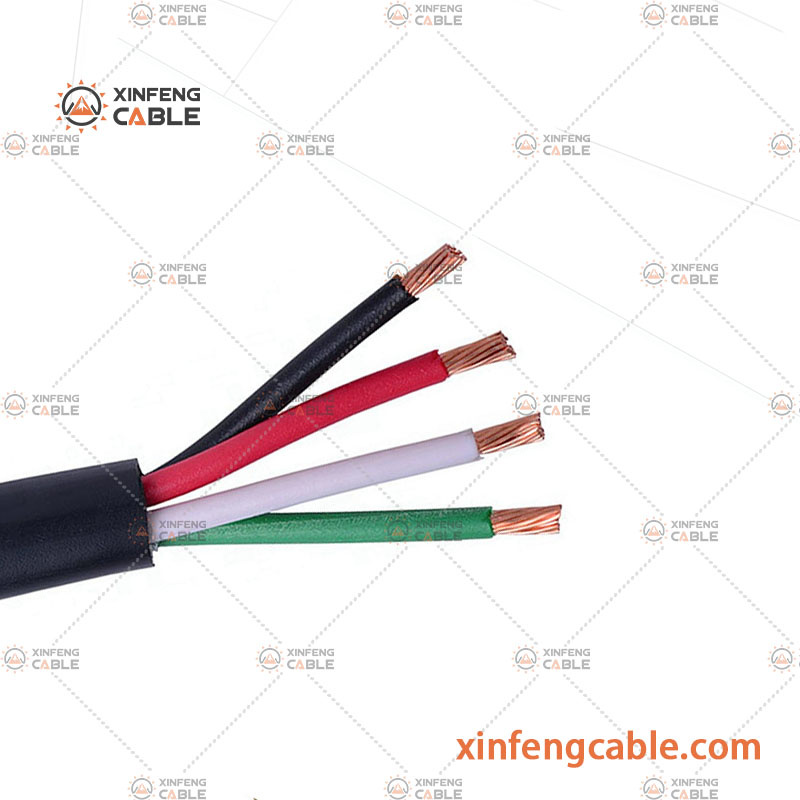 Cabo de Potência Armado com Condutor de Cobre Multicore Isolado em XLPE/PVC de Baixa Tensão