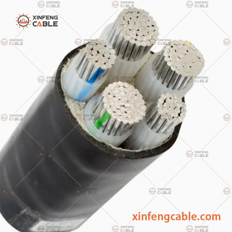 Câble électrique en cuivre avec isolation en PVC XLPE basse tension