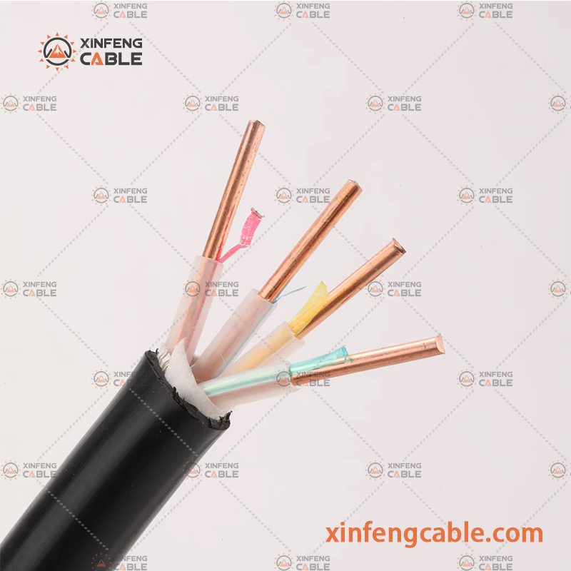 Câble électrique basse tension conducteur en cuivre et aluminium isolé en XLPE/PVC armé de Swa