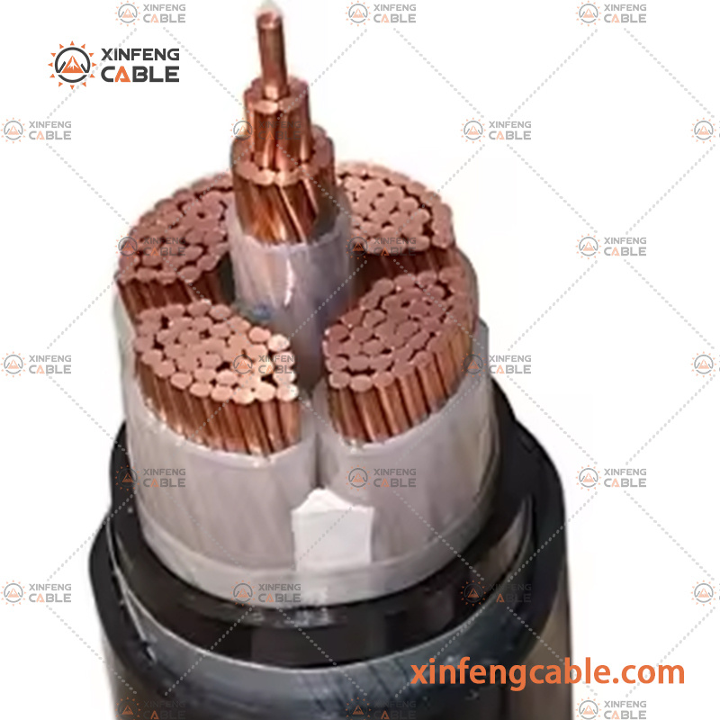 Low Voltage Swa Armoured N2xh Cable PVC XLPE Insulated Copper Power Cable