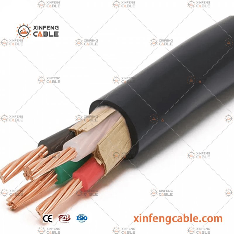 Low Voltage XLPE Copper Cable 3core 185mm2 XLPE Insulated Power Cable LV Cable