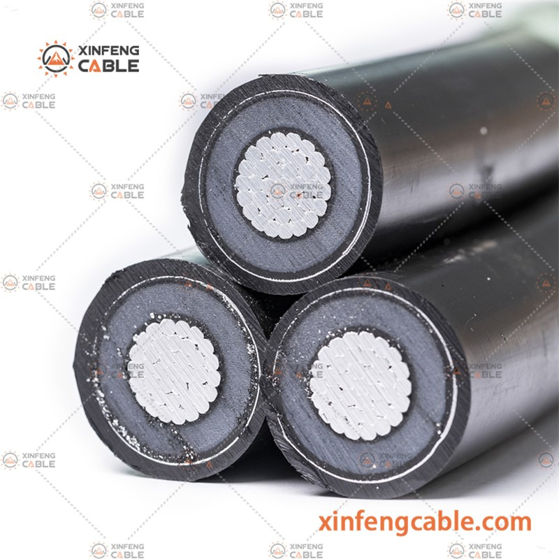 Tensão Média Na2xsa2y-S Cabo Tripolar de Alumínio Autoportante 12/20 (24) Kv