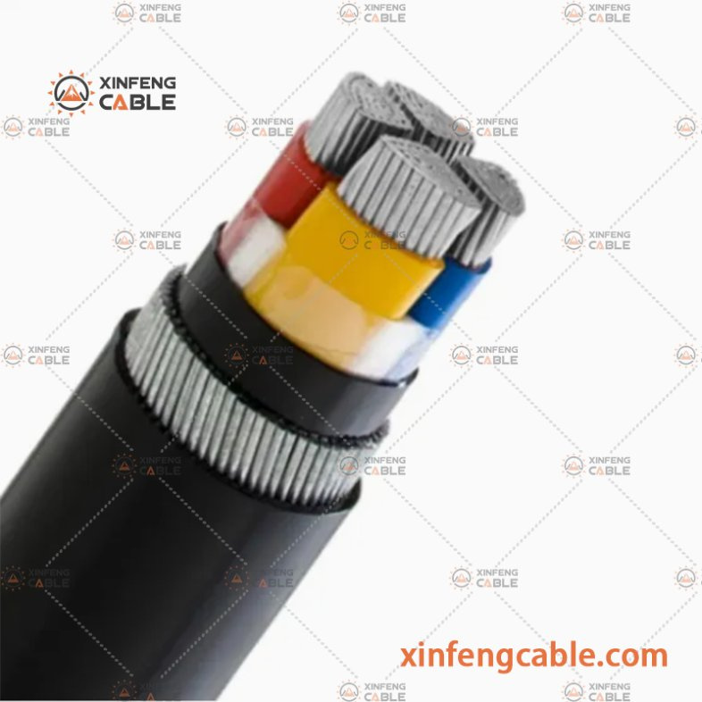 Medium Voltage 6/10kv 18/30kv 19/33kv XLPE Insulated Cu/Swa/Sta Armoured Power Cable