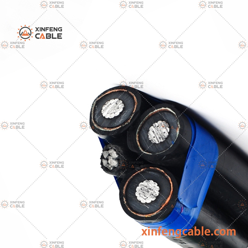 Medium Voltage Aluminium Conductor Aerial Bundle Specification 11kv Overhead ABC Cable