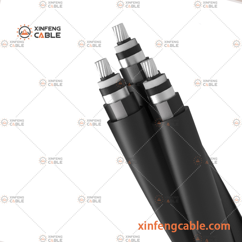 Câble aérien isolé en aluminium à moyenne tension