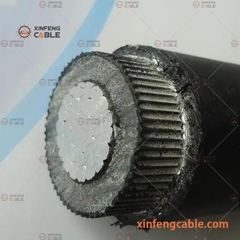 Câble aérien en aluminium à moyenne tension / Câble électrique ABC, câble torsadé, câble en faisceau aérien ABC