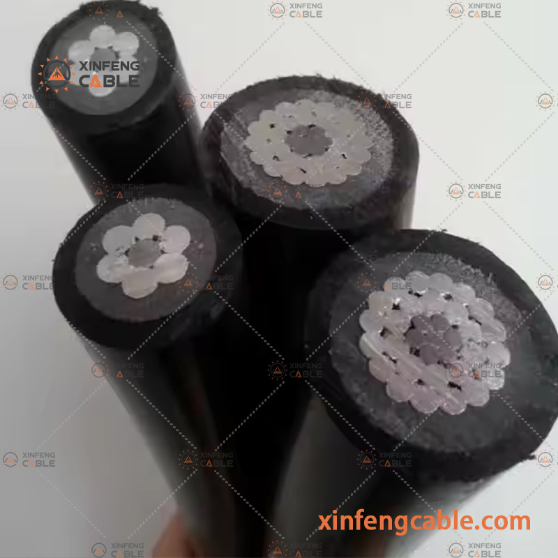 Medium Voltage XLPE Insulated Aluminium Conductor Aerial Bundled Overhead ABC Power Cable