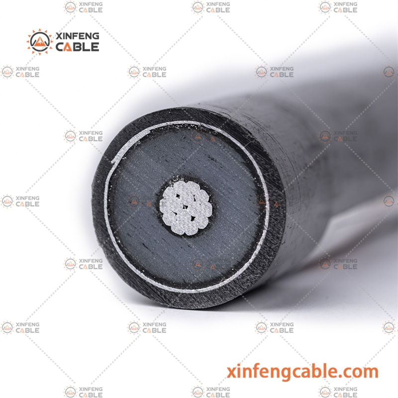 Chine Mv 1*150 Spécification de câble aérien à cœur en aluminium pour service de branchement duplex fabrication et fournisseur