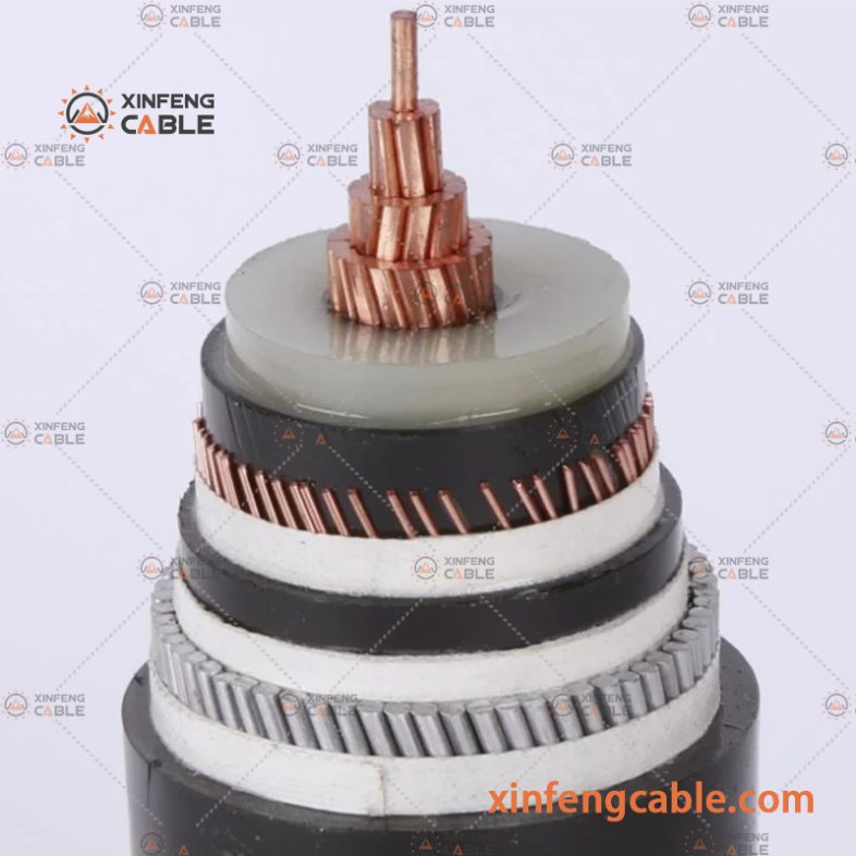 N2xsy Cable 12/20kv 1X240mm² -50 XLPE Insulation Copper Conductor HD 620 S1 Cable