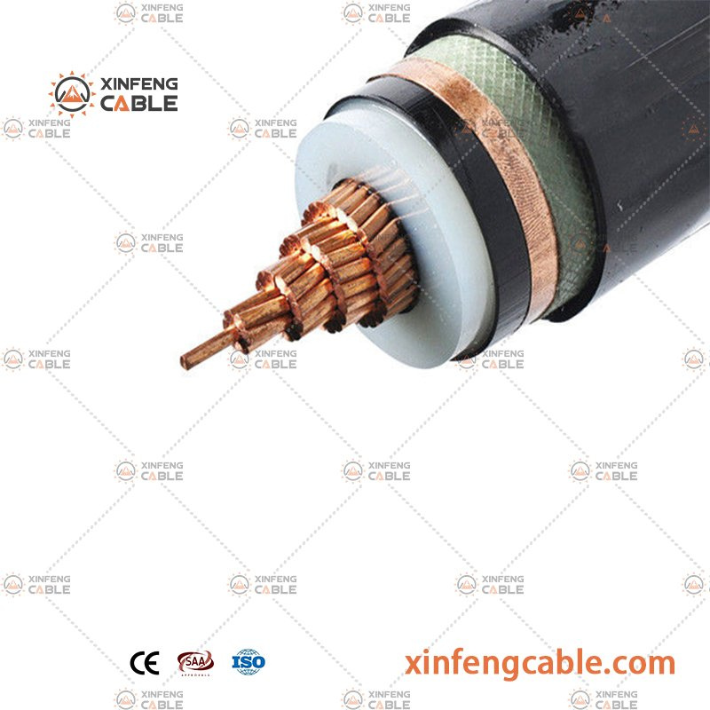 N2xsy XLPE PVC 12/20 (24) Kv 6/10 (12) Kv Cable