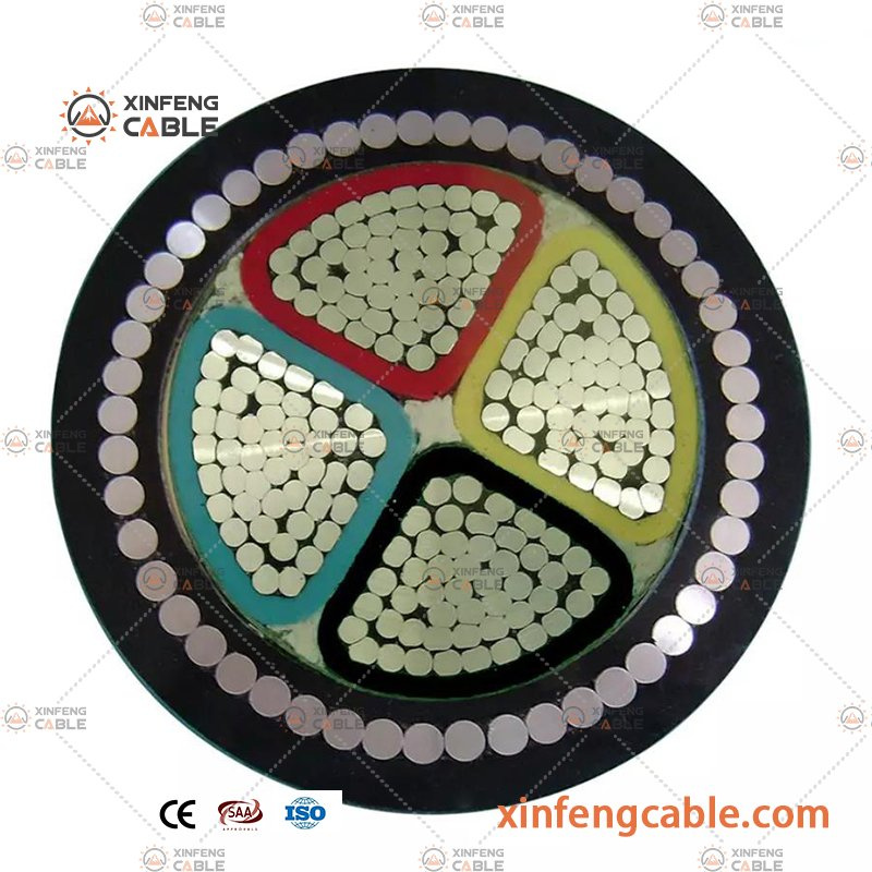 N2xy Na2xry Al/XLPE/Swa/PVC Insulated Steel Wire Armoured Swa Electrical Power Cable