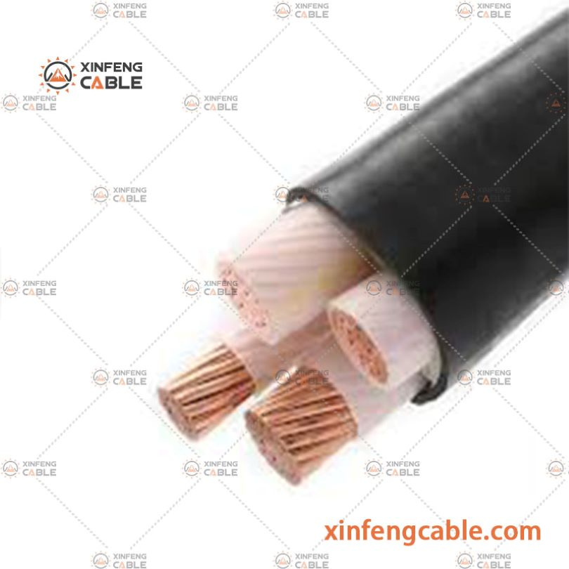 N2xy Nyy Copper or Aluminum Conductor Low Voltage Power Transmission Electric Cable