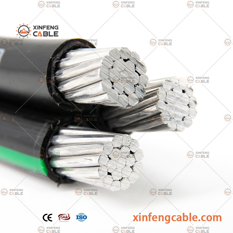 NFA2X 4X16mm2 4*25 0.6/1kv Overhead Line Insulated Aluminum Wire and Cable