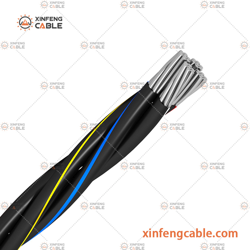NFC 33-209: Aerial Bundled Cables UV Resistance Coated Overhead Aluminum Cable